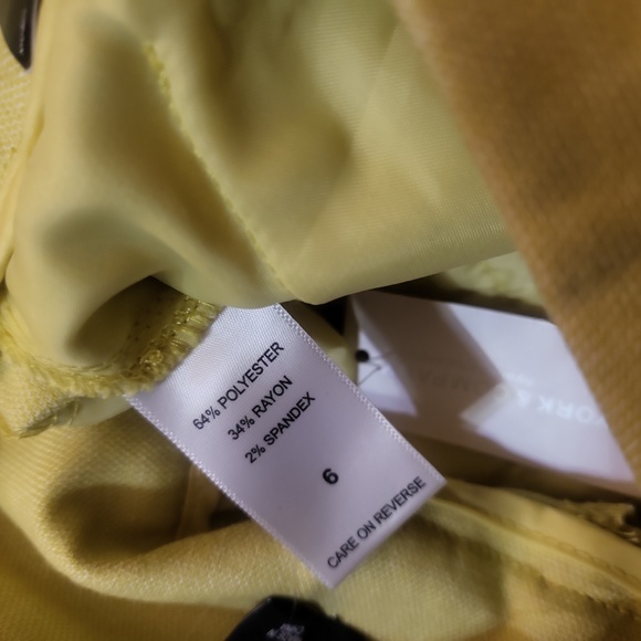 NY&C size 6 wide leg pants NWT - Picture 6 of 6